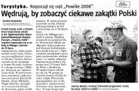 Wędrują, by zobaczyć ciekawe zakątki Polski