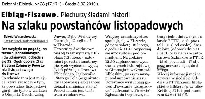 Na szlaku powstańców listopadowych