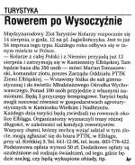 Rowerem po Wysoczyźnie