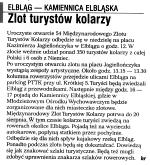Zlot turystów kolarzy