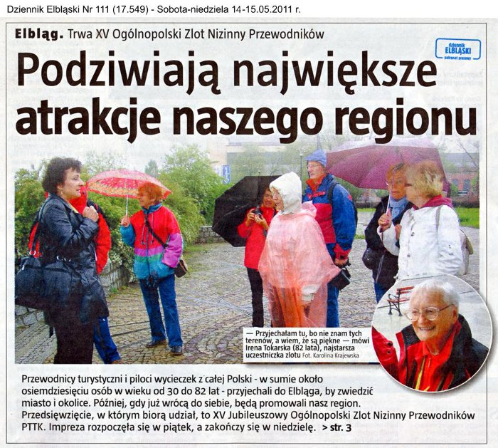 Podziwiają największe atrakcje naszego regionu