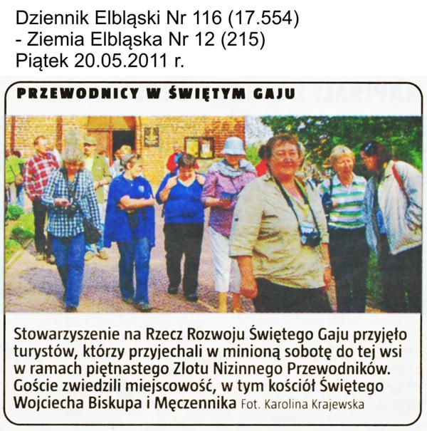 Przewodnicy w Świętym Gaju