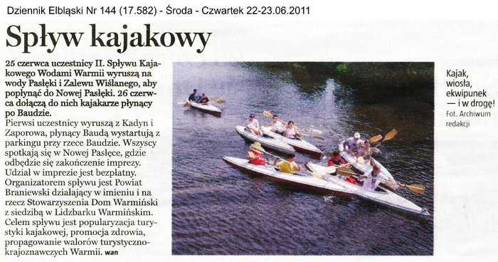 Spływ kajakowy