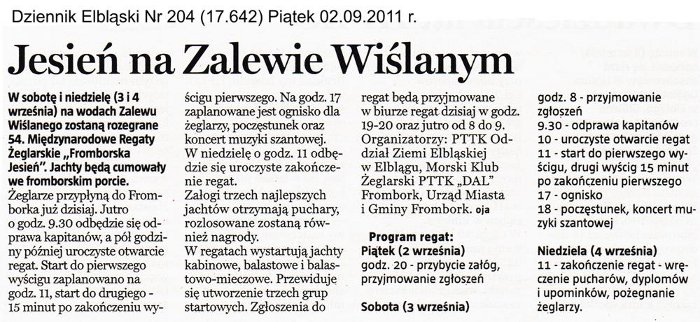 Jesień na Zalewie Wiślanym