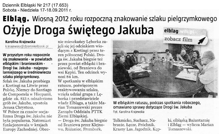 Ożyje Droga świętego Jakuba