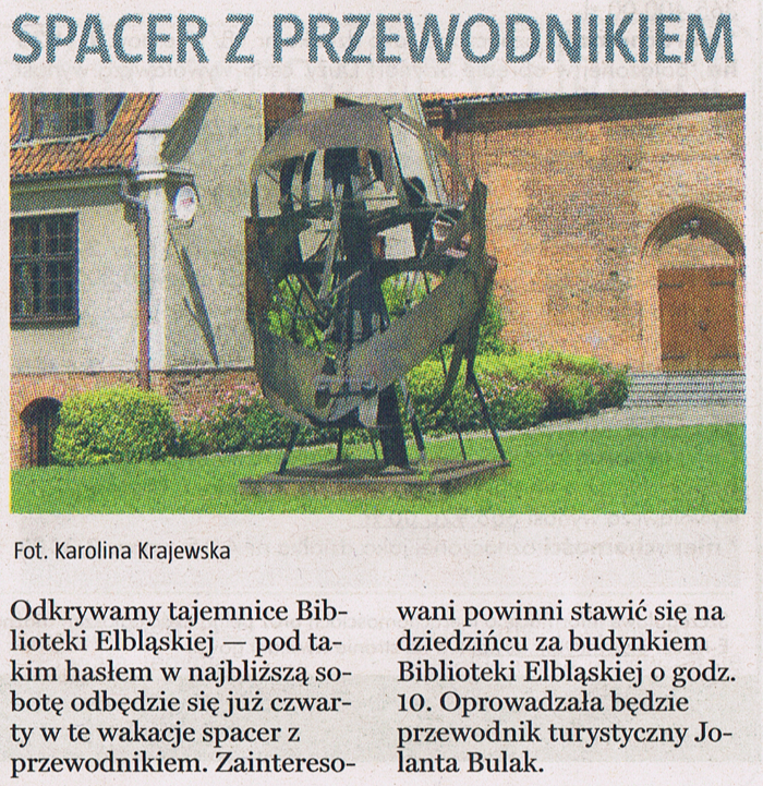 Spacer z przewodnikiem