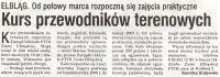 Kurs przewodników terenowych