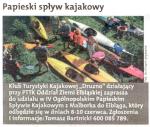 Papieski spływ kajakowy