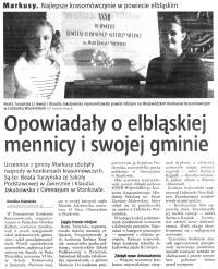 Opowiadały o elbląskiej mennicy i swojej gminie